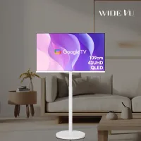 와이드무빙뷰 화이트에디션 삼탠바이미V3 셋트 QLED 109cm(43인치) UHD 4K 스마트 이동식 TV 중소바이미