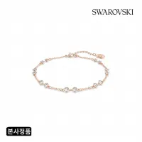 [스와로브스키/본사정품] Remix Strand 로즈골드 팔찌 M 5664055