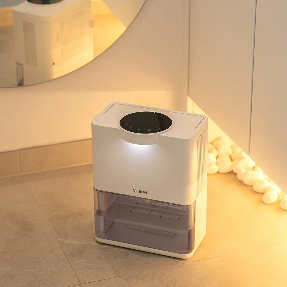 보본 미니제습기 공기청정기 듀얼펠티어 저소음 소형 화장실 원룸 욕실 옷장 옷방 가정용 드레스룸 곰팡이 습기제거 VB-DH3000W