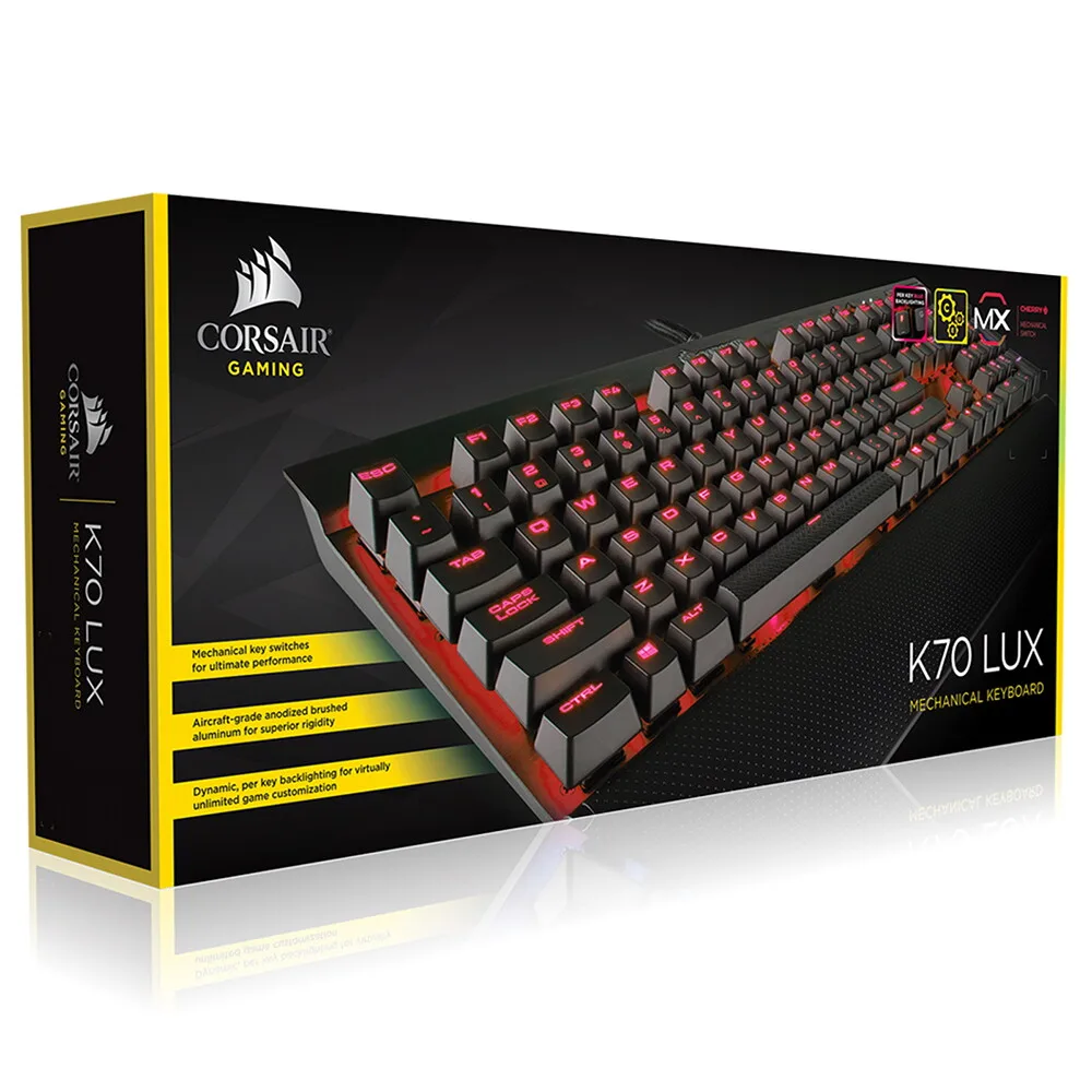 K70 LUX 적축 게이밍 기계식 키보드